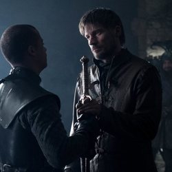 Gusano Gris y Jaime Lannister en el 8x02 de 'Juego de Tronos'