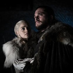 Jon y Dany durante el 8x02 de 'Juego de Tronos'