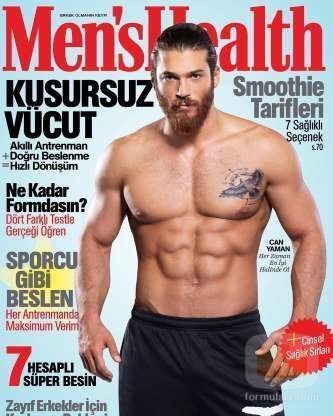 Can Yaman, portada de Men's Health