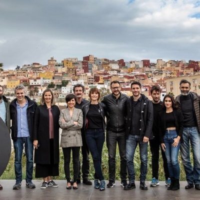 El equipo de 'La Unidad', la nueva serie de Movistar+, al completo