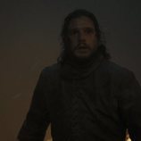 Jon Snow en el campo de batalla durante el 8x03 de 'Juego de Tronos'