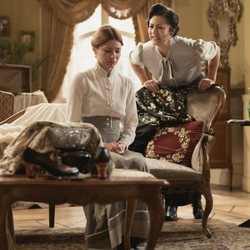 Bellita del Campo discute con Cinta en el capítulo 1.000 de 'Acacias 38'