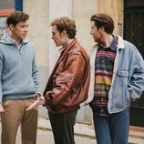 Javier Ruesga, Joaquín Galletero y Víctor Martínez en la temporada 20 de 'Cuéntame cómo pasó'