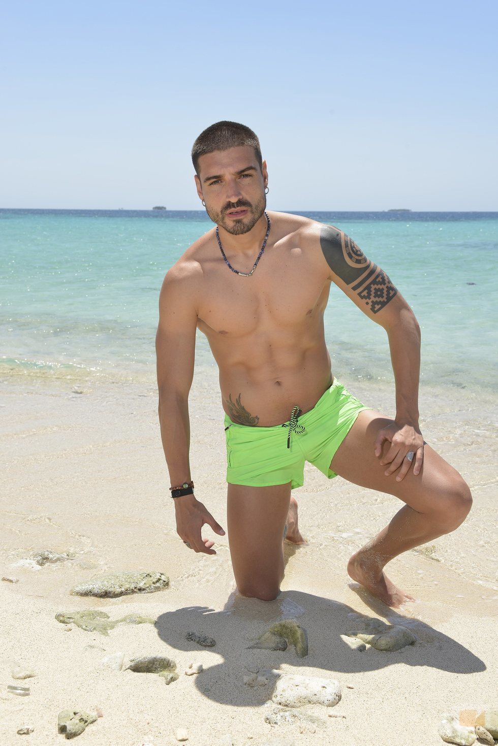 Fabio Colloricchio, concursante de 'Supervivientes 2019', en bañador
