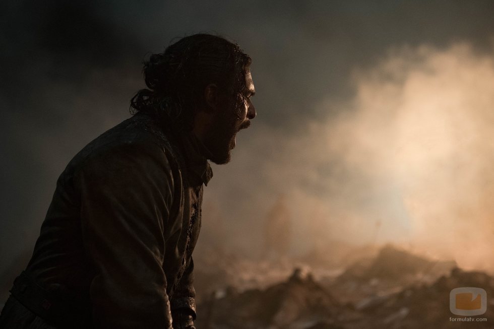 Jon Snow lanza un grito desesperado en el 8x03 de 'Juego de Tronos'
