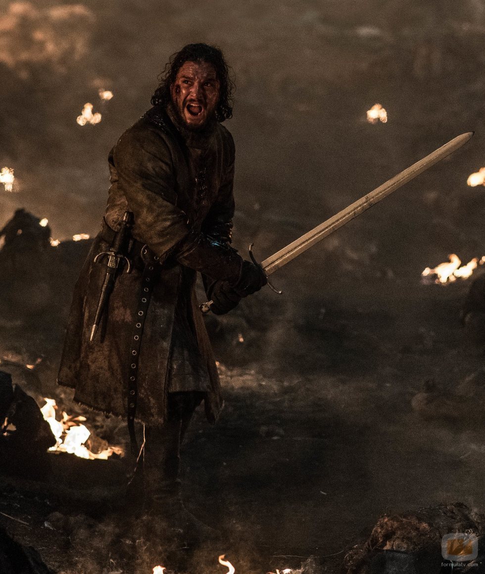 Jon pelea por Invernalia en el 8x03 de 'Juego de Tronos'