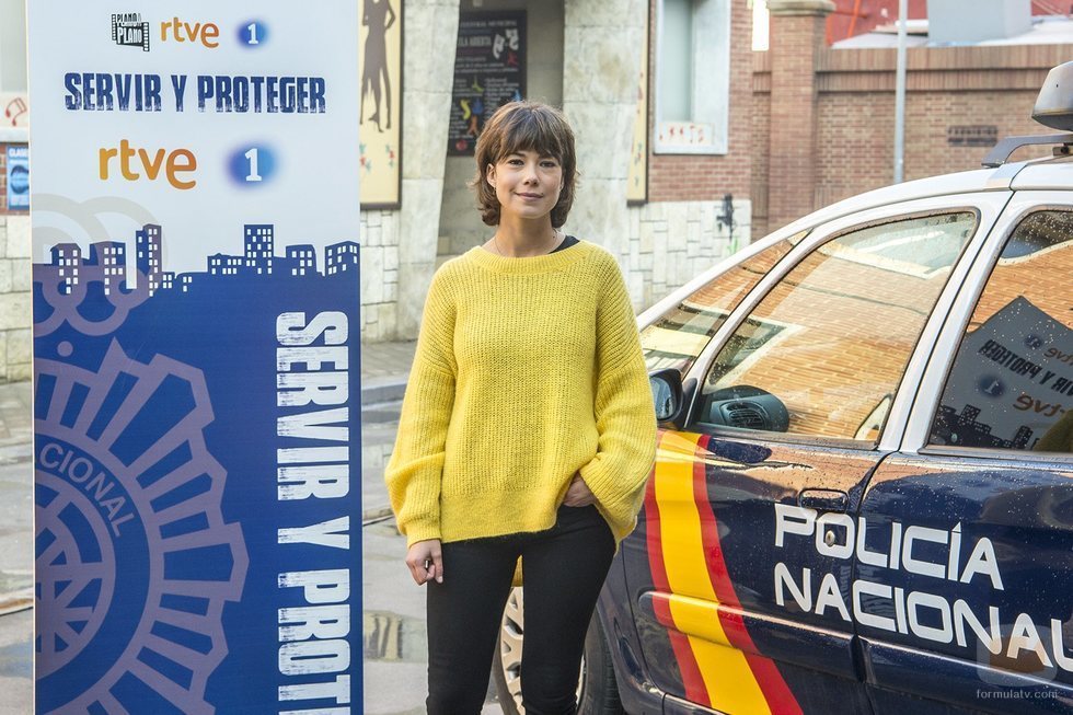 Andrea del Río en la temporada 3 de 'Servir y proteger'