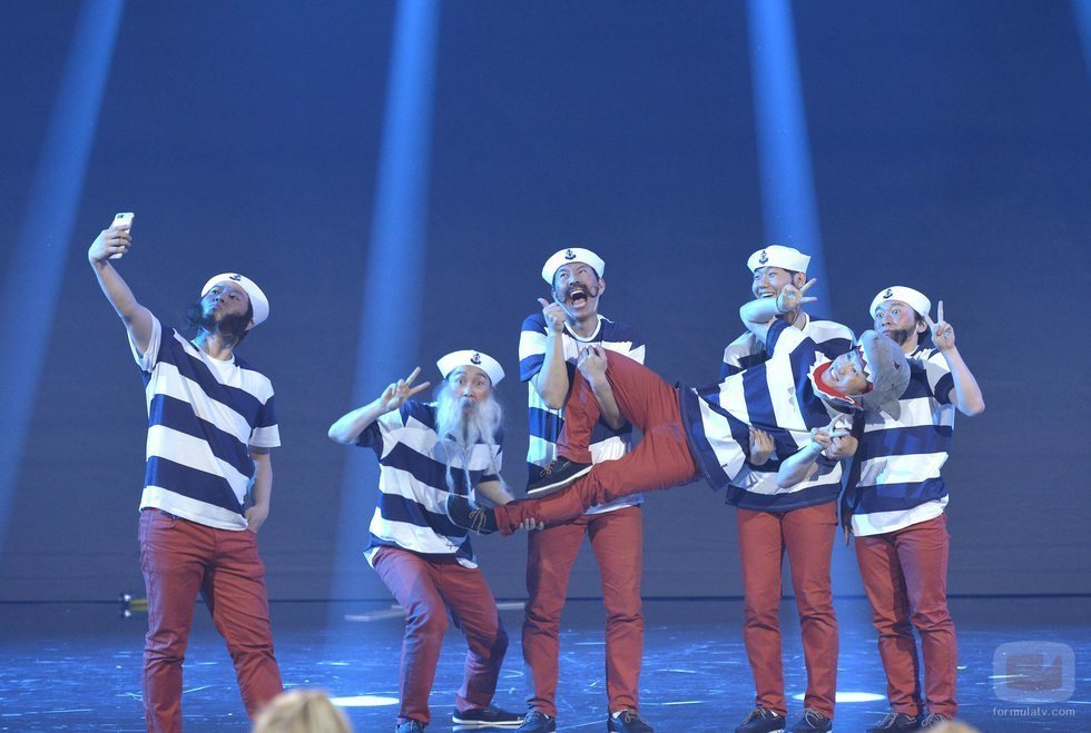 Los finalistas Art Gee en la final de 'Got Talent España'