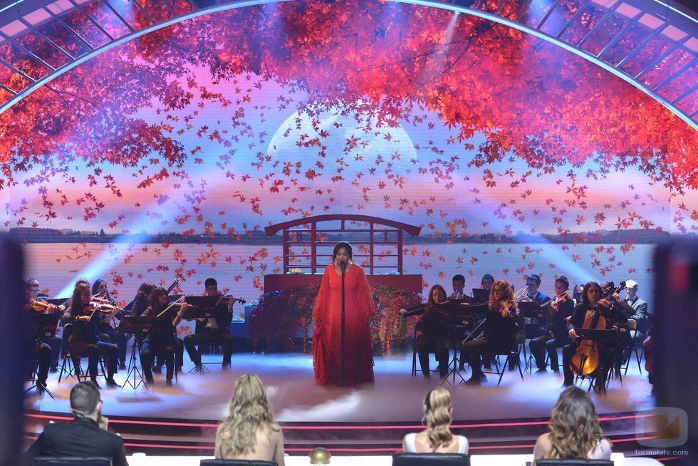 Cyntia sorprendió con su lírico en la final de 'Got Talent España'