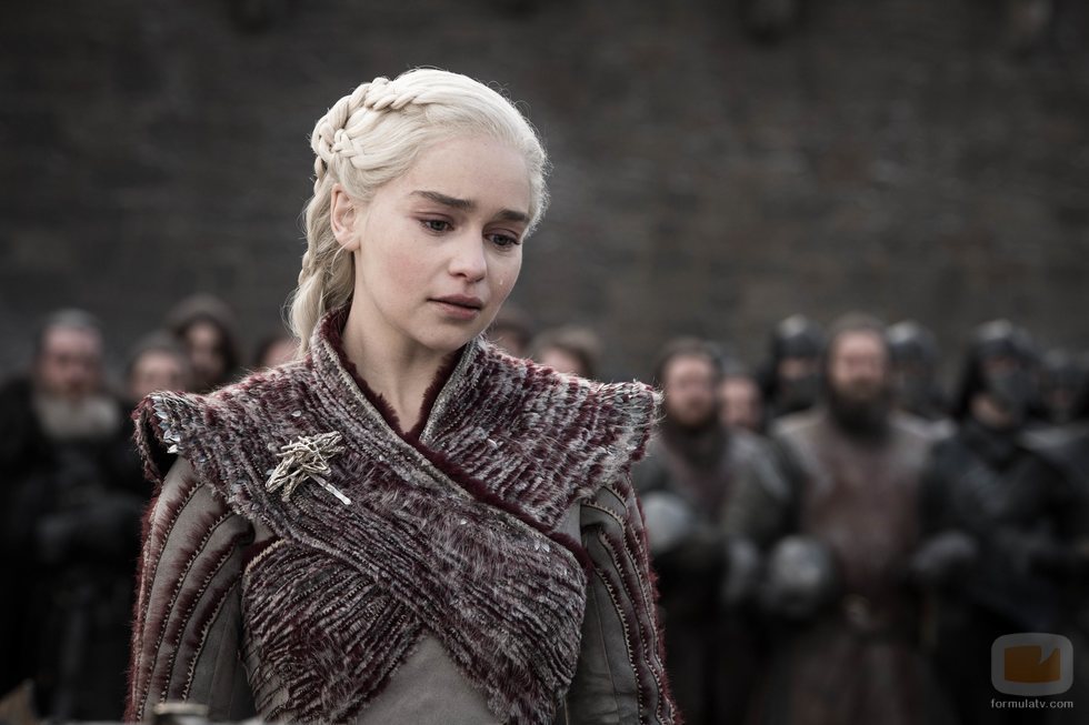 Daenerys llora en el 8x04 de 'Juego de tronos'