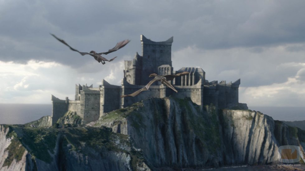 Drogon y Rhaegal vuelan en el 8x04 de 'Juego de tronos'
