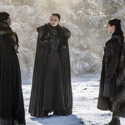 Los Stark reunidos tras la Batalla de Invernalia en el 8x04 de 'Juego de tronos'