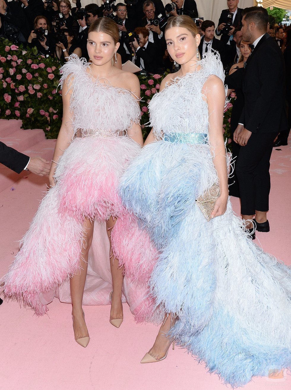 Victoria y Cristina, las hijas de Julio Iglesias, en la Gala MET 2019