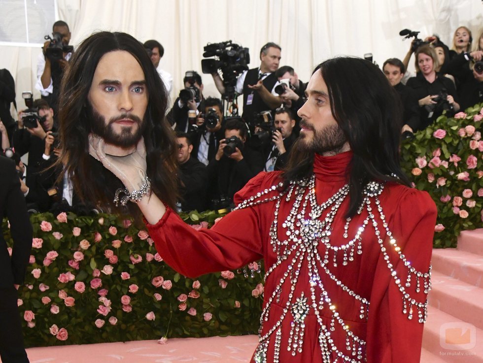 Jared Leto, en la Alfombra Roja de la Gala MET 2019