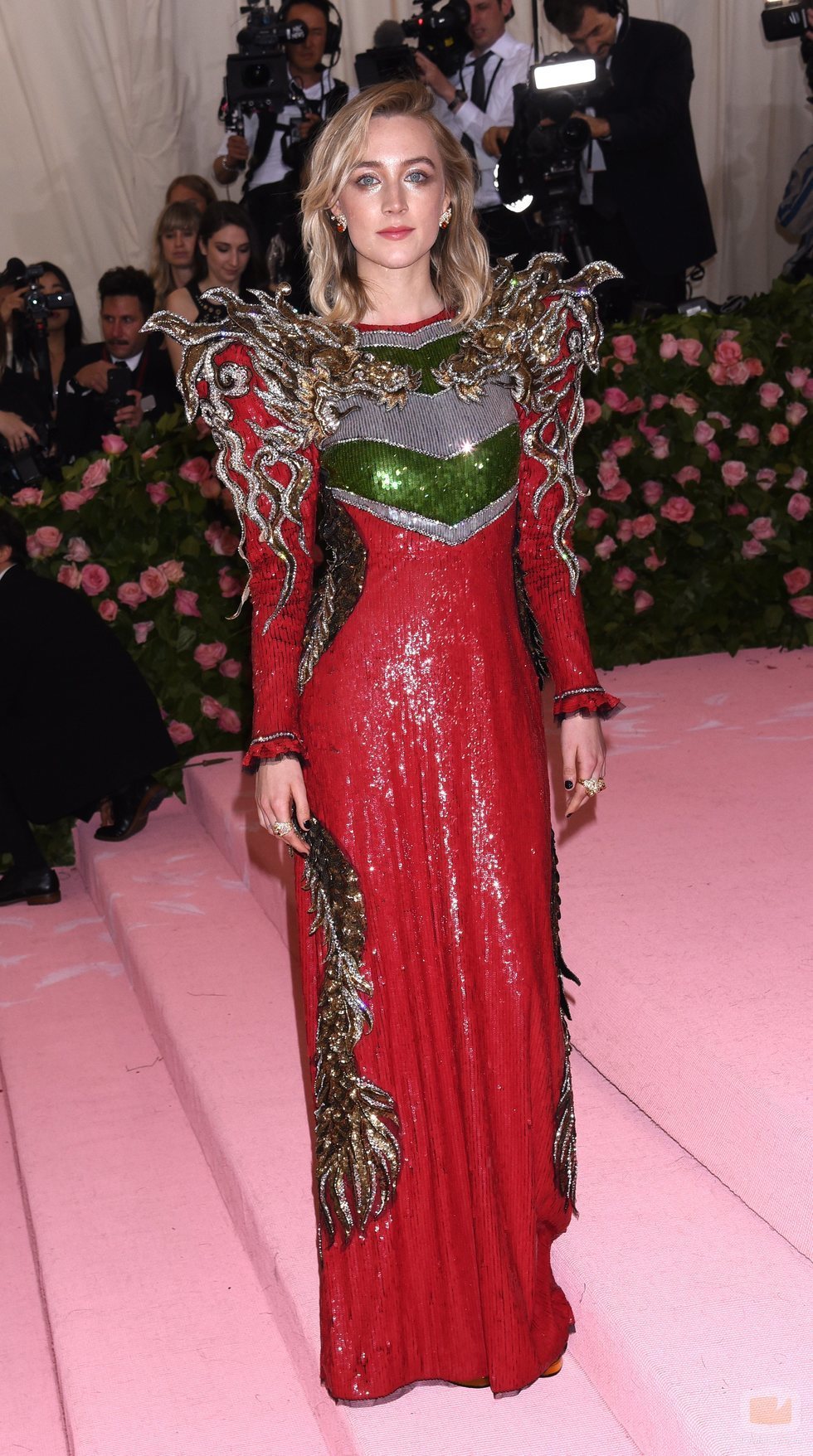 Saoirse Ronan, en la Gala MET 2019 en Nueva York