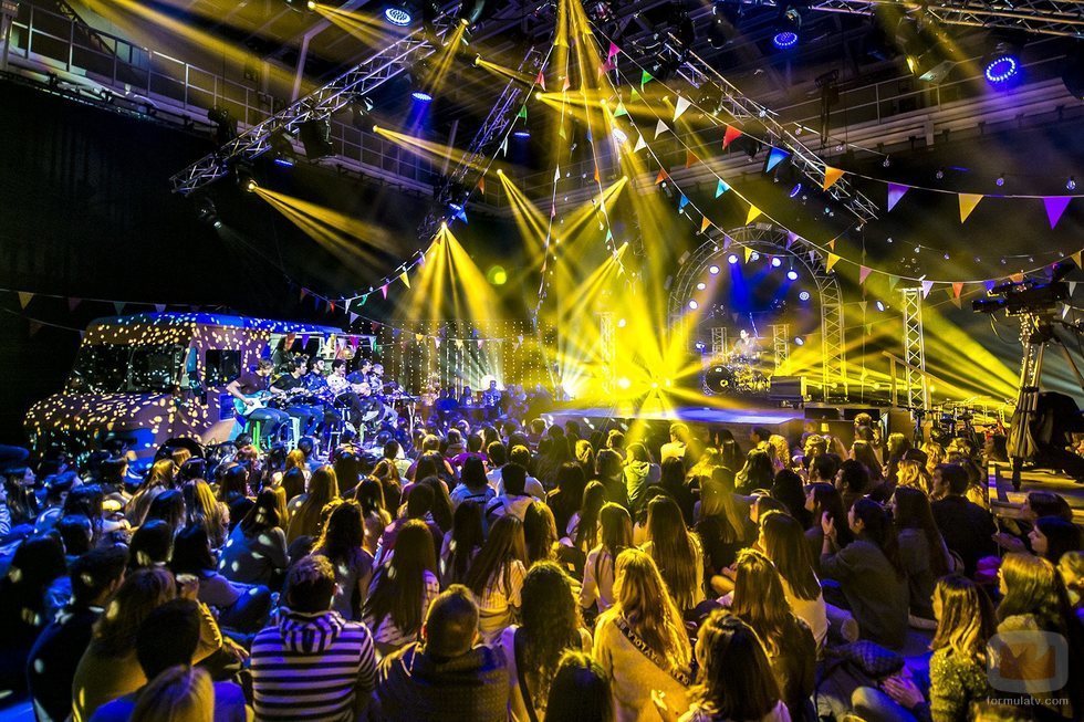 Escenario del concierto homenaje 'Miki y amigos'