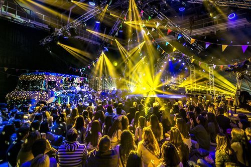 Escenario del concierto homenaje 'Miki y amigos'