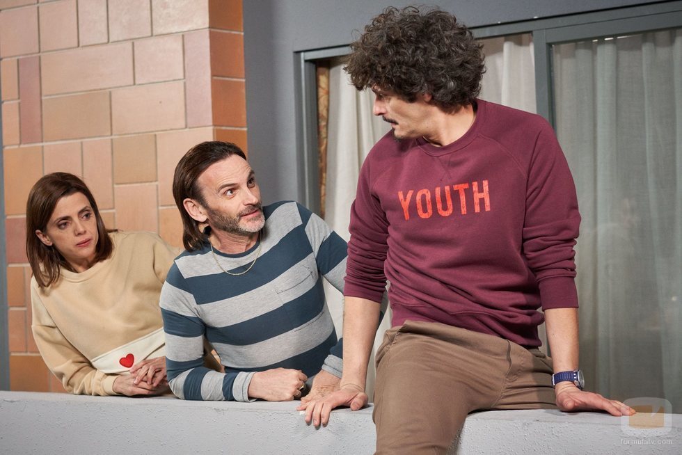 Javi, Lola y Fermín, en la temporada 11 de 'La que se avecina'
