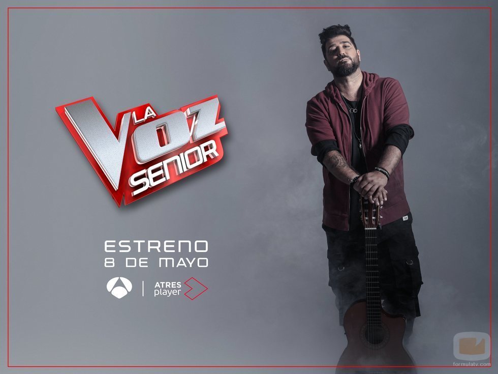 Antonio Orozco, coach de la 'La Voz Senior' en Atresmedia