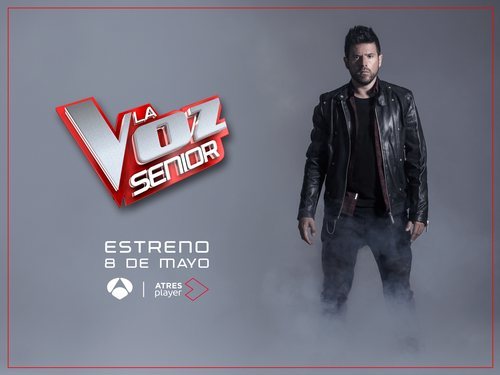 Pablo López posa para esta promoción de 'La Voz Senior'