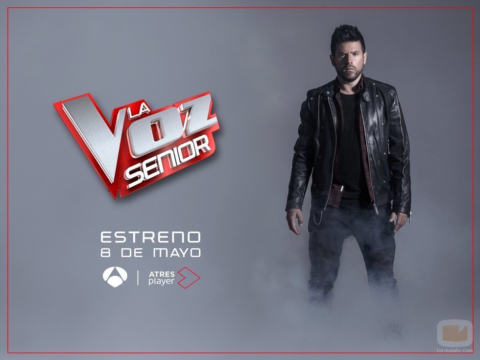 Pablo López posa para esta promoción de 'La Voz Senior'