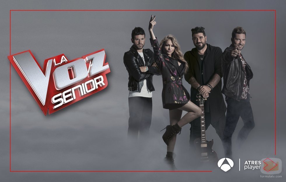 Los coaches de 'La Voz Senior' posan en una imagen promocional