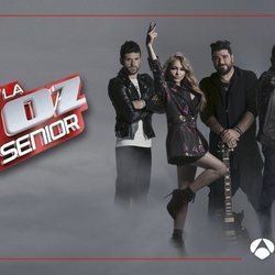 Los coaches de 'La Voz Senior' posan en una imagen promocional