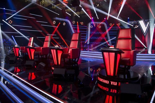 Los asientos giratorios de los coaches de 'La Voz Senior'