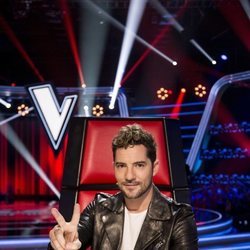 David Bisbal en su papel de Coach de 'La Voz Senior'