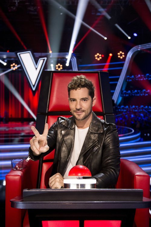 David Bisbal en su papel de Coach de 'La Voz Senior'