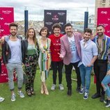 Miki Núñez y sus bailarines para Eurovisión 2019, junto a Tony Aguilar, Julia Varela y Mamen Márquez
