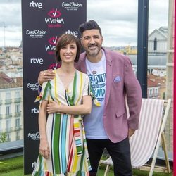Julia Varela y Tony Aguilar, comentaristas de Eurovisión 2019 en RTVE