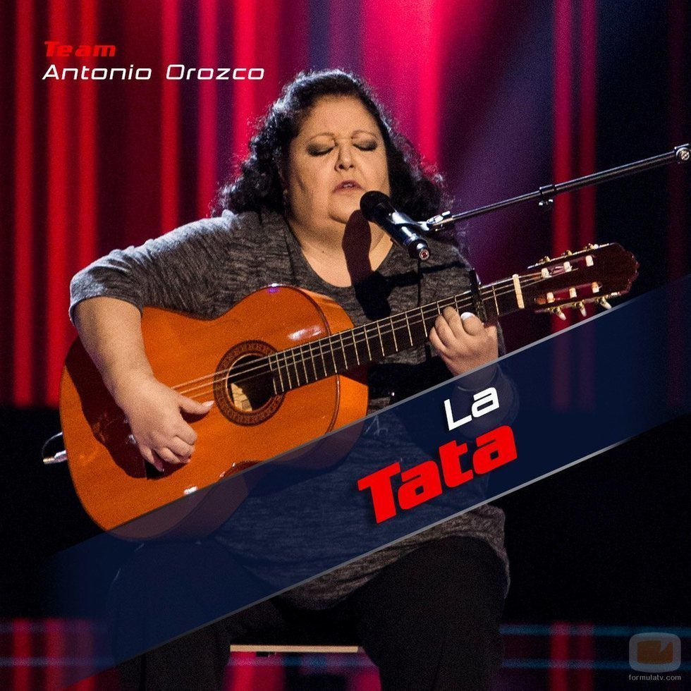 La Tata, primera integrante del equipo de Antonio Orozco en 'La Voz Senior'