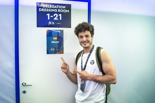 Miki Núñez, en la Expo de Tel Aviv