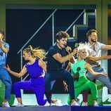 Miki Núñez, en su primer ensayo para Eurovisión 2019