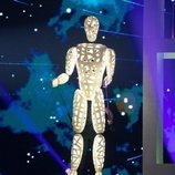 Parte de la puesta en escena de "La Venda"