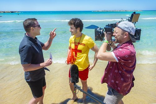 Miki Núñez es entrevistado por BBC en Eurovisión 2019