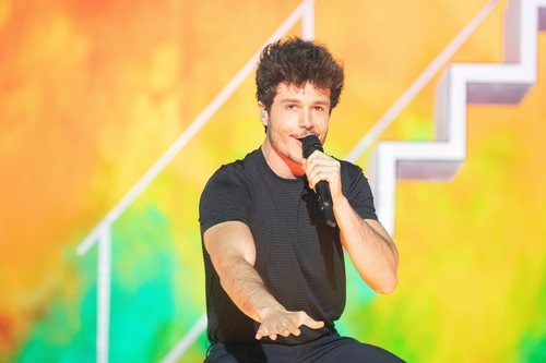 Miki Núñez en el segundo ensayo antes del festival de Eurovisión 2019