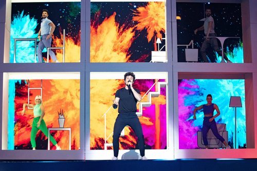 Así ha sido el segundo ensayo de "La Venda" de Miki Núñez para Eurovisión 2019