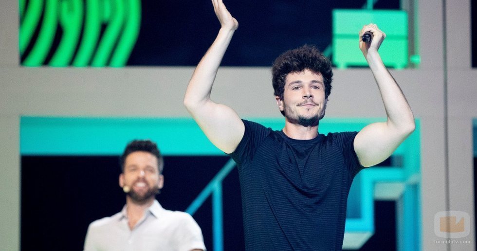 Miki Núñez canta la "La Venda" en el segundo ensayo antes del Festival de Eurovisión 2019