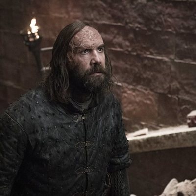 El Perro contempla con decisión su destino en el 8x05 de 'Juego de Tronos'