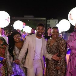 John Lundvik, en la alfombra naranja de Eurovisión 2019