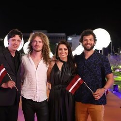 Carousel, en la alfombra naranja de Eurovisión 2019