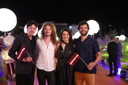 Carousel, en la alfombra naranja de Eurovisión 2019