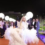 Bilal Hassani, en la alfombra naranja de Eurovisión 2019
