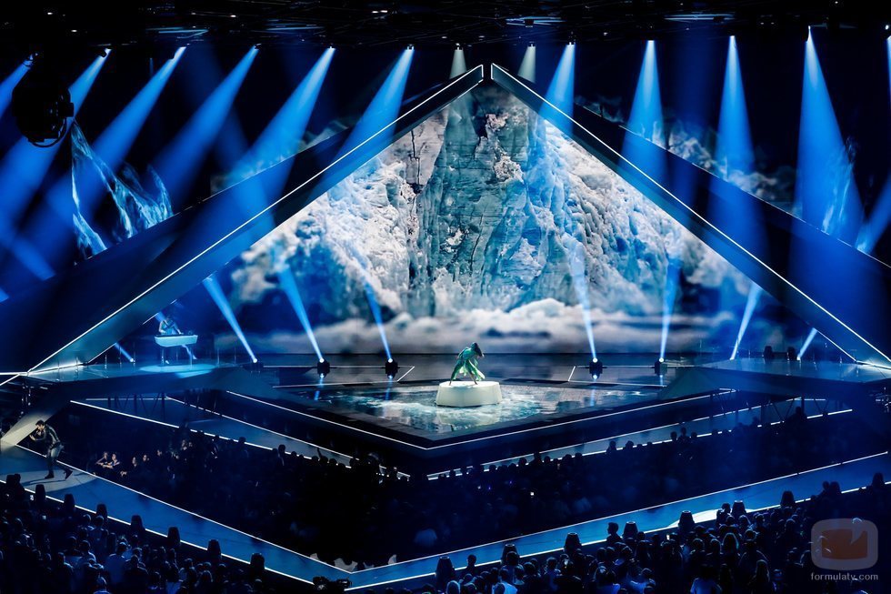 Darude, representante de Finlandia, en la Semifinal 1 de Eurovisión 2019