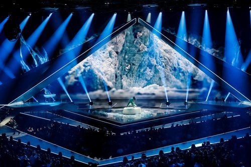 Darude, representante de Finlandia, en la Semifinal 1 de Eurovisión 2019