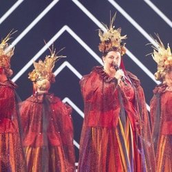 Tulia, representante de Polonia, en la Semifinal 1 de Eurovisión 2019