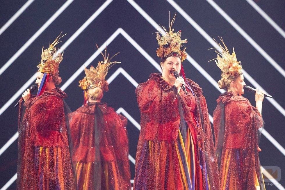 Tulia, representante de Polonia, en la Semifinal 1 de Eurovisión 2019
