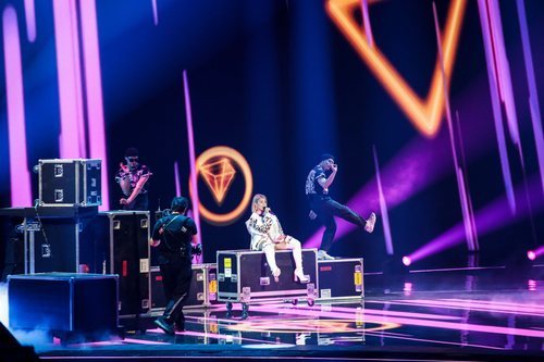 ZENA, representante de Bielorrusia, en la Semifinal 1 de Eurovisión 2019